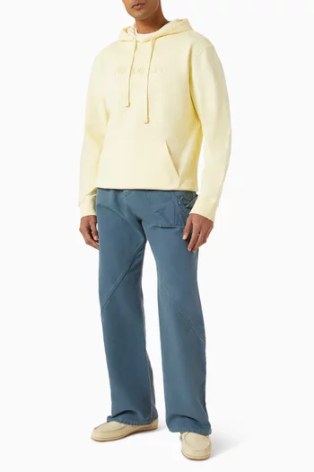 Twisted Workwear Pants in Cotton
