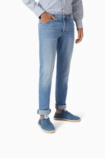 Espadrille Sneakers in Canvas