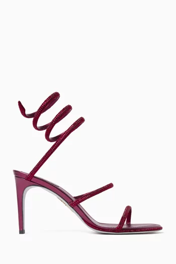 Cleo 80 Sandals in Leather