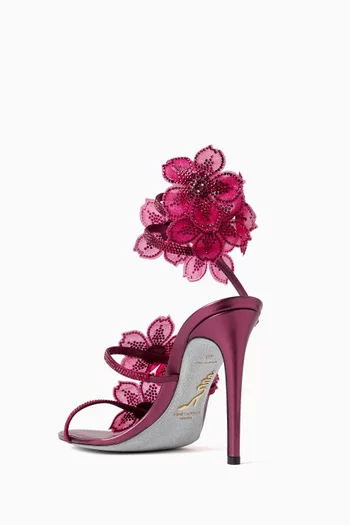 Floriane 105 Sandals in Leather