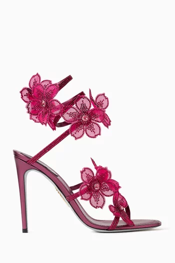 Floriane 105 Sandals in Leather