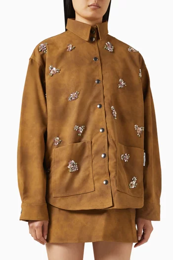 Embellished Workwear Shirt