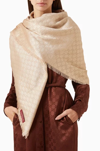GG Shawl in Viscose Blend