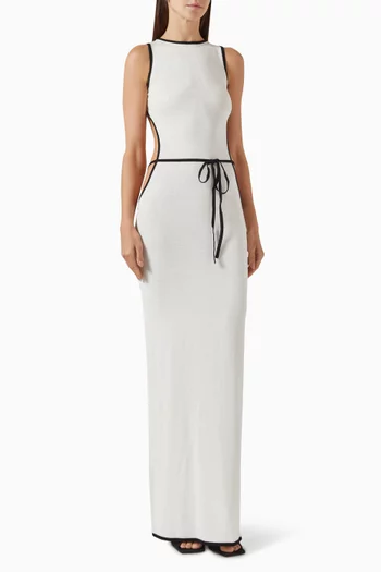 Tie Maxi Dress