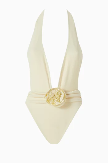 Rosette V One-piece Swimsuit