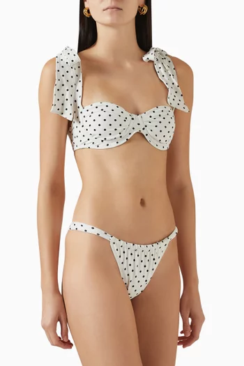 Ruched Bikini Briefs