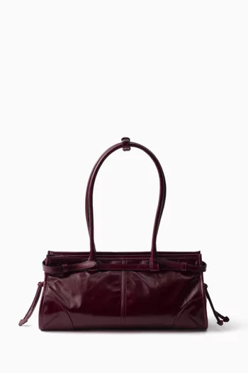 Medium Bonnie Shoulder Bag in Leather