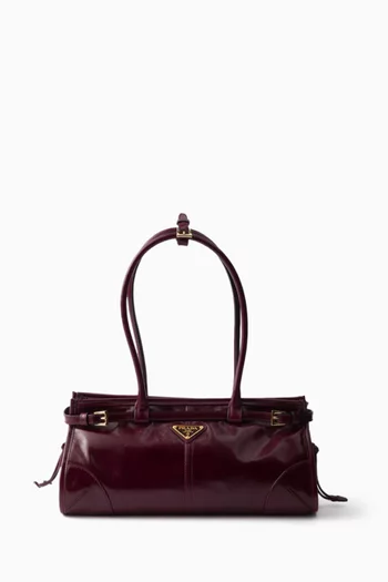 Medium Bonnie Shoulder Bag in Leather