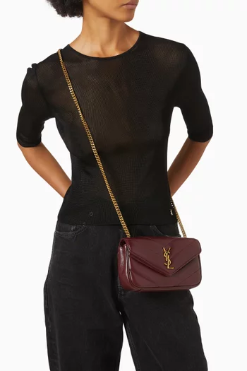 Loulou Mini Bag in Matelassé Lambskin