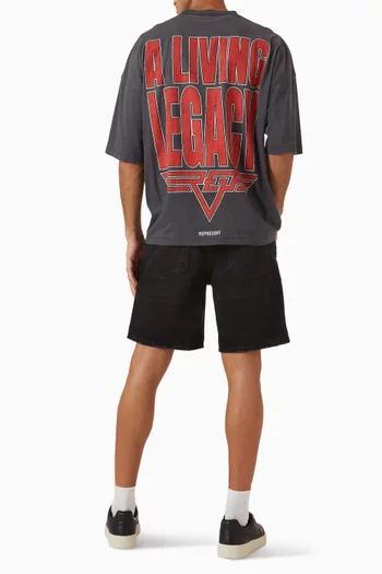 Reversible Living Legacy Falcon T-shirt in Cotton
