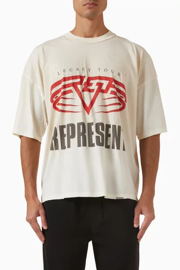 Reversible Living Legacy Falcon T-shirt in Cotton