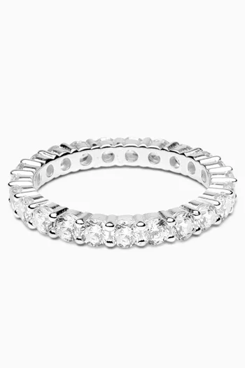 Classico Eternity Ring in Sterling Silver