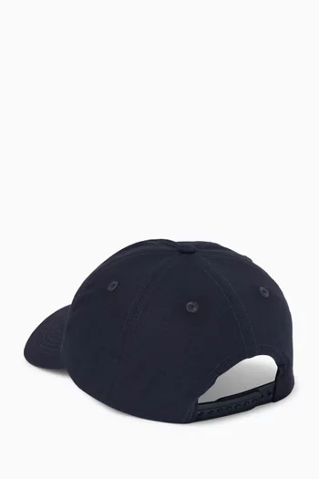 Crest Baseball Cap in Canvas