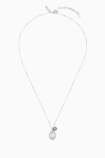 Mykonos Pendant Necklace in Sterling Silver