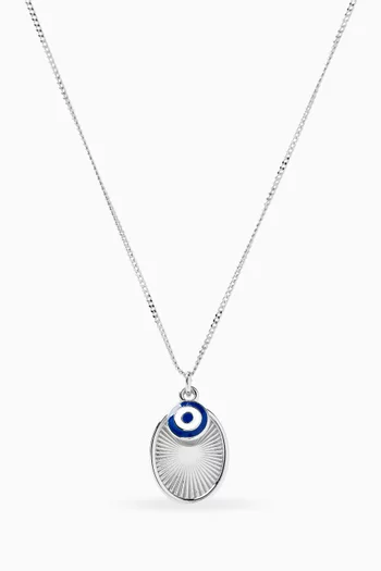 Mykonos Pendant Necklace in Sterling Silver