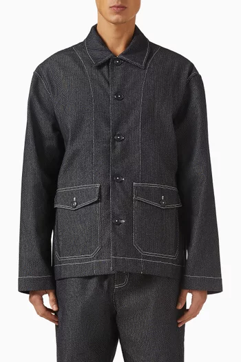 Jacket in Denim Twill