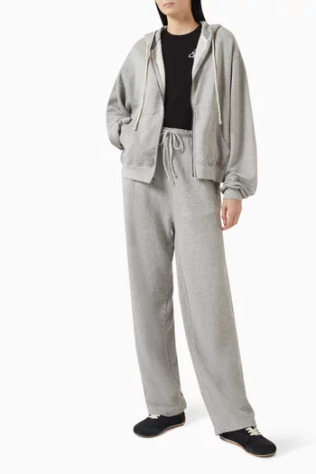 Daily Zip Hoodie in Cotton-blend