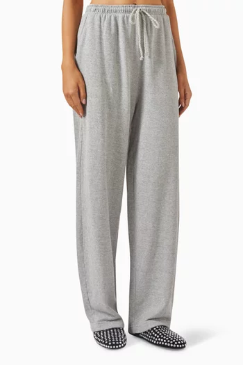Daily Wide-leg Sweatpants in Cotton-cashmere