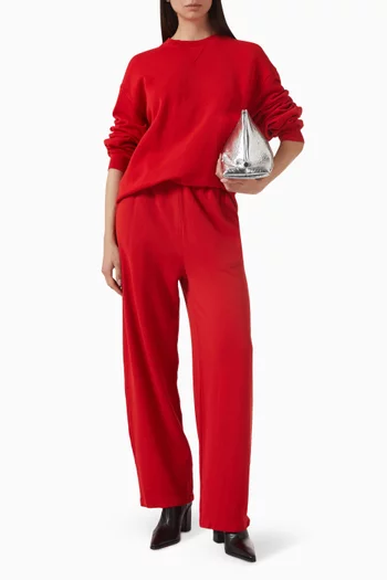 Daily Wide-leg Sweatpants in Cotton-cashmere