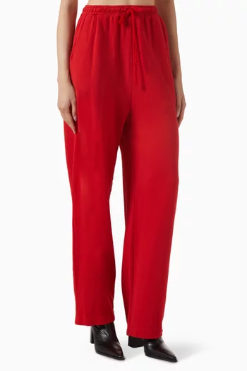 Daily Wide-leg Sweatpants in Cotton-cashmere
