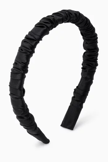 Rory Headband in Silk Satin