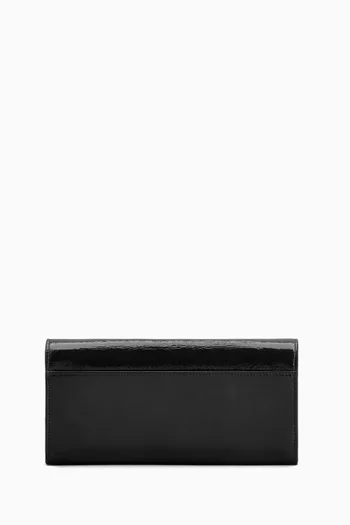 Belle Vivier Wallet on Chain in Patent Leather