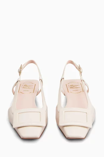 Belle Vivier Slingback Ballerinas in Leather
