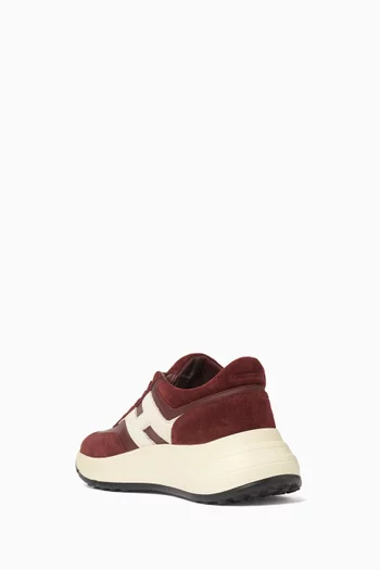 Hi-Fi Sneakers in Nappa Leather & Suede