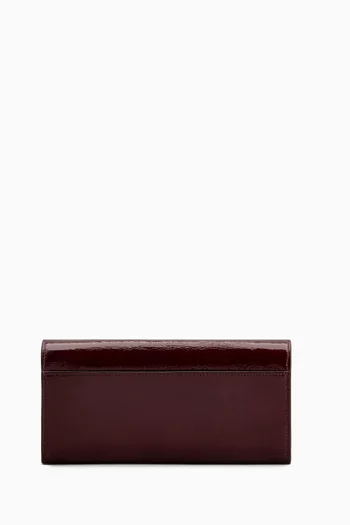 Belle Vivier Wallet on Chain in Patent Leather