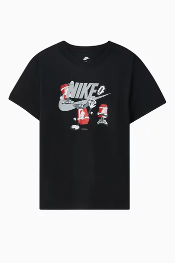 Graphic T-shirt in Cotton Jersey