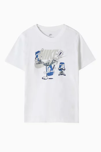 Graphic Logo T-shirt in Cotton