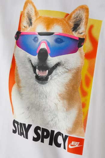 Graphic T-shirt in Cotton Jersey