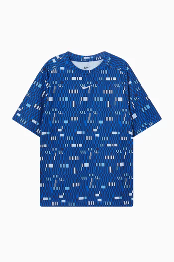تي شيرت مزين بنقشة بتقنية Dri-Fit