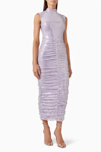 Sequin Midi Dress