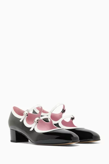 Bleuet 40 Mary Jane Pumps in Patent Leather