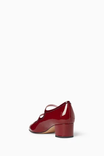 Bleuet Mary Jane Pumps in Patent Leather