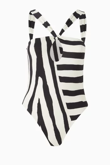 Cande Halterneck One-piece Swimsuit