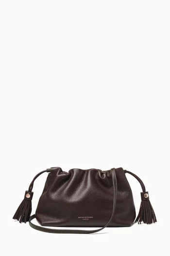 Large Hudson Crossbody Pouch in Leather