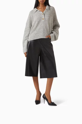 Puffy Heart 95 Pumps in Leather