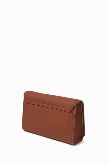Small Crossbody Bag in Faux Leather
