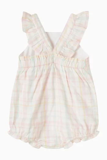 Madelyn Check Romper