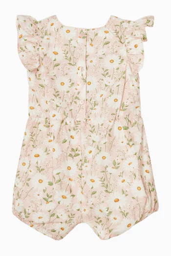 Tess Floral-print Romper
