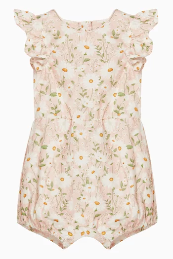 Tess Floral-print Romper