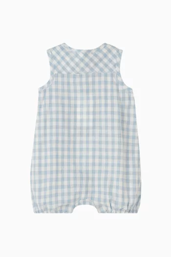Axel Check Romper
