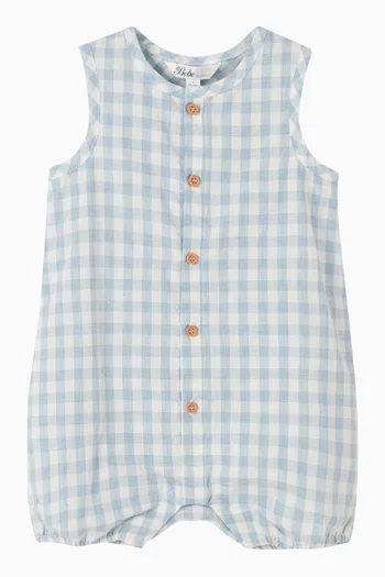 Axel Check Romper
