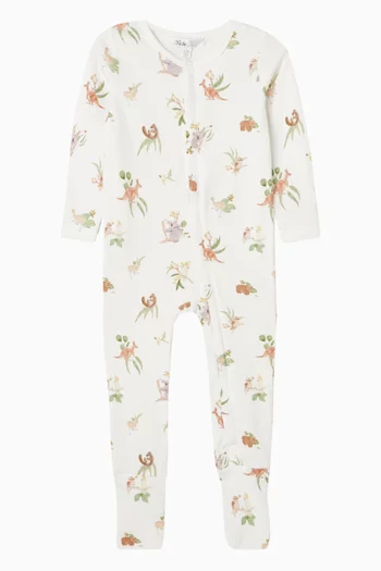 Australiana Kangaroo-print Pyjama