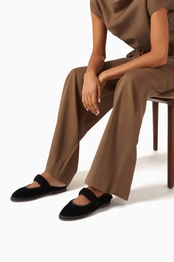 Mafalda Ballet Flats in Velvet