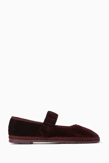 Mafalda Ballet Flats in Velvet