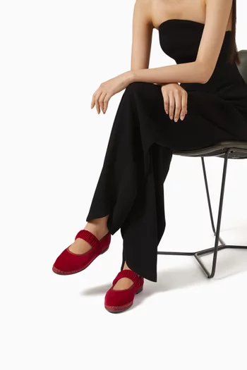 Mafalda Ballet Flats in Velvet