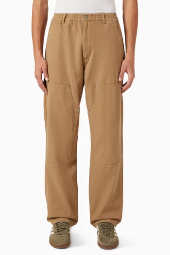 Clay Double Knee Pants in Cotton